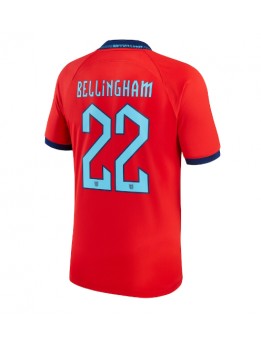 England Jude Bellingham #22 Auswärtstrikot WM 2022 Kurzarm